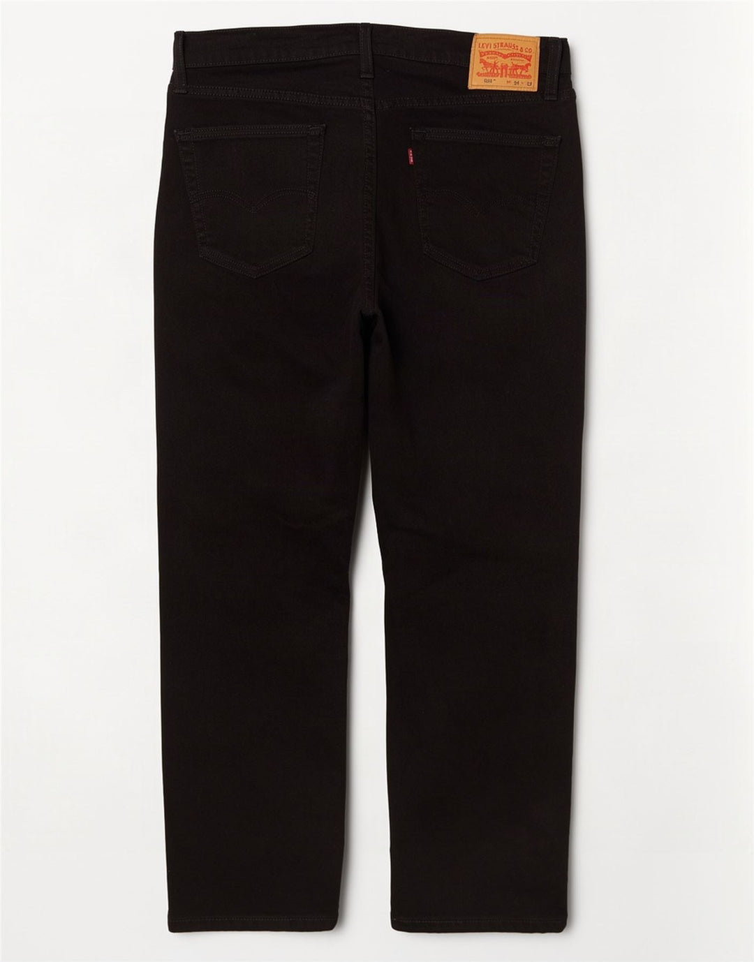 Levi's Masculino 514 Straight Jeans W34 L26 Algodão Preto
