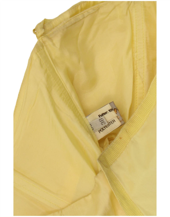 Vestido feminino assimétrico sem alças Murek EU 38 acetato amarelo médio