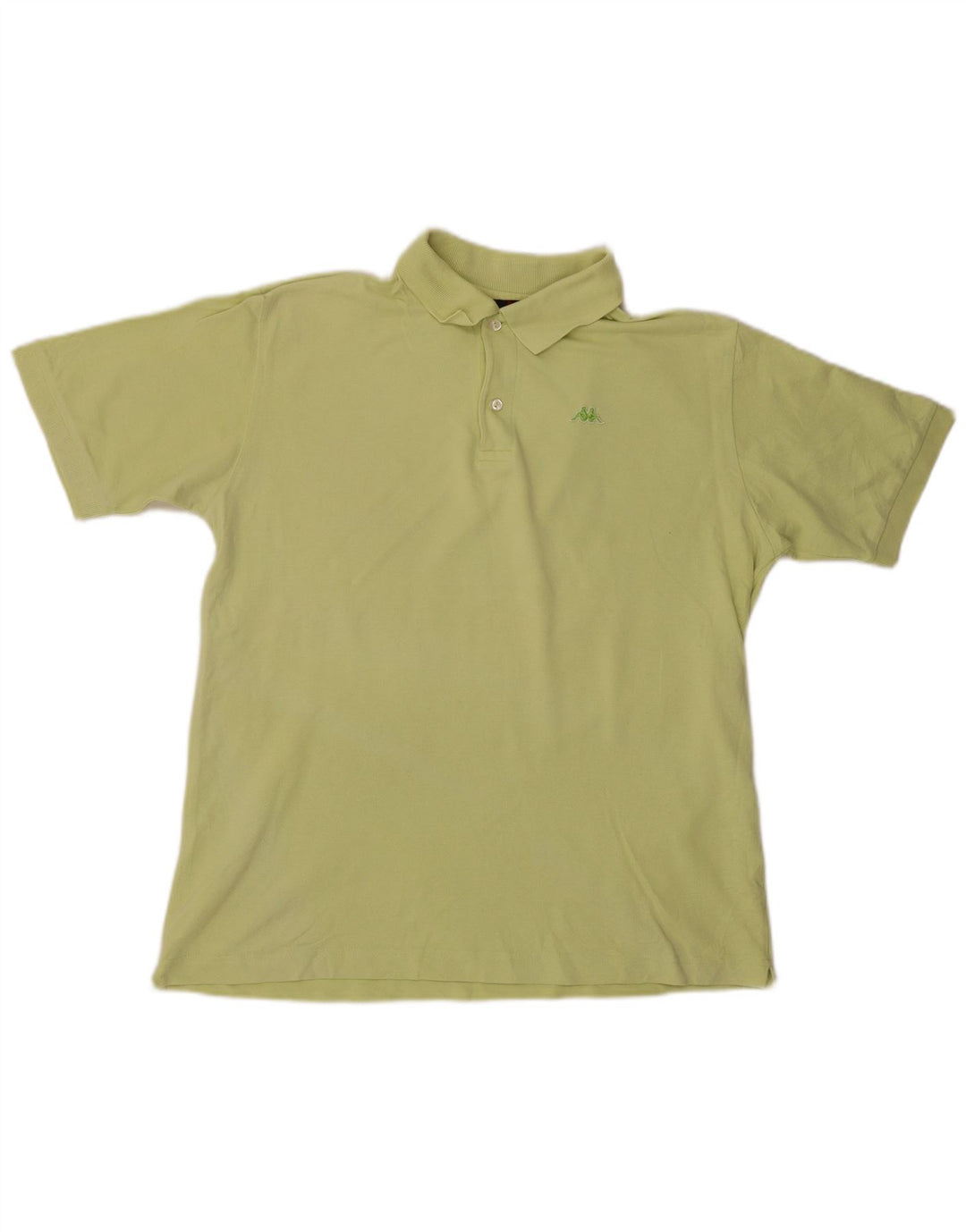 Camisa polo masculina Kappa grande algodão verde