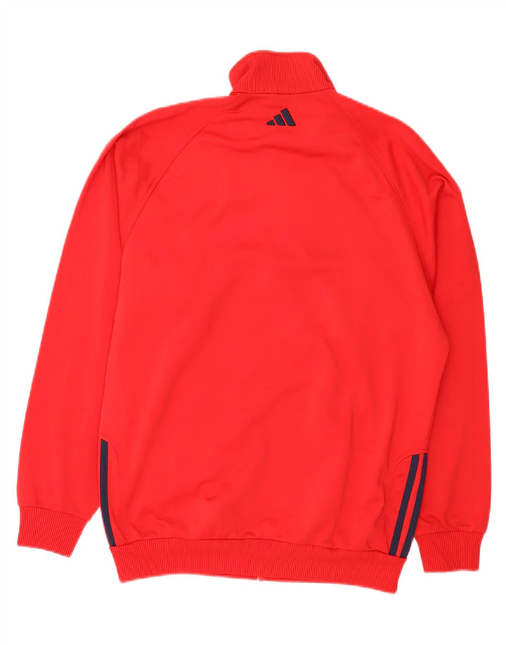 Jaqueta Adidas Meninos Treino Top 15-16 Anos Poliéster Vermelho Vermelho