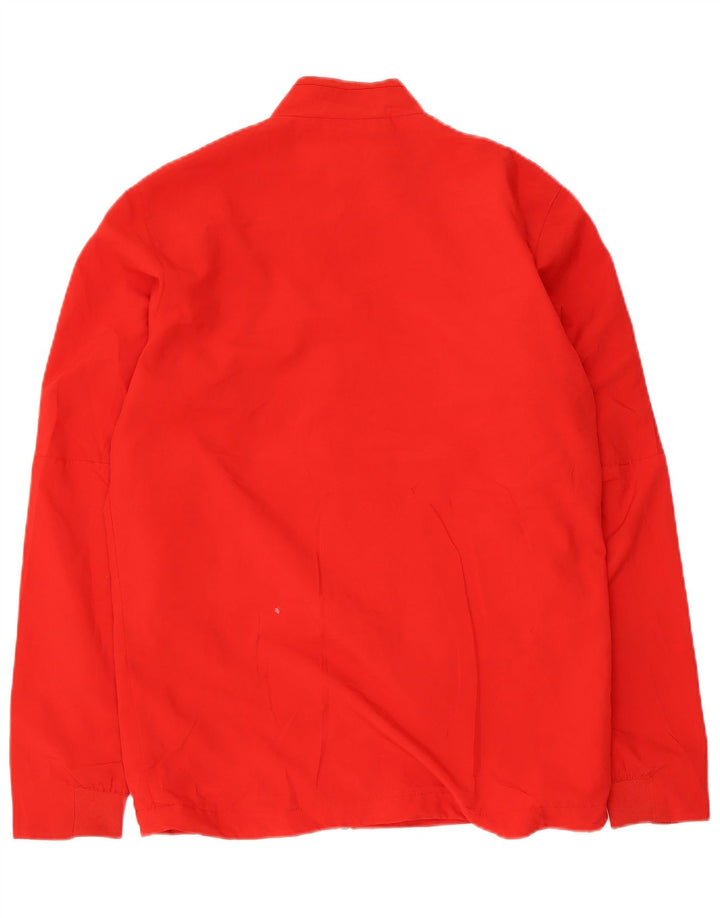 Nike Mens Dri Fit Tracksuit Top Jaqueta Médio Poliéster Vermelho