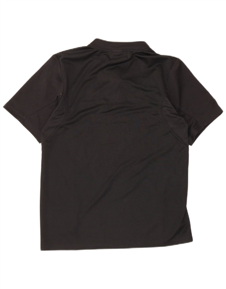 Adidas Mens All Blacks Graphic Camiseta Top Pequeno Poliéster Preto