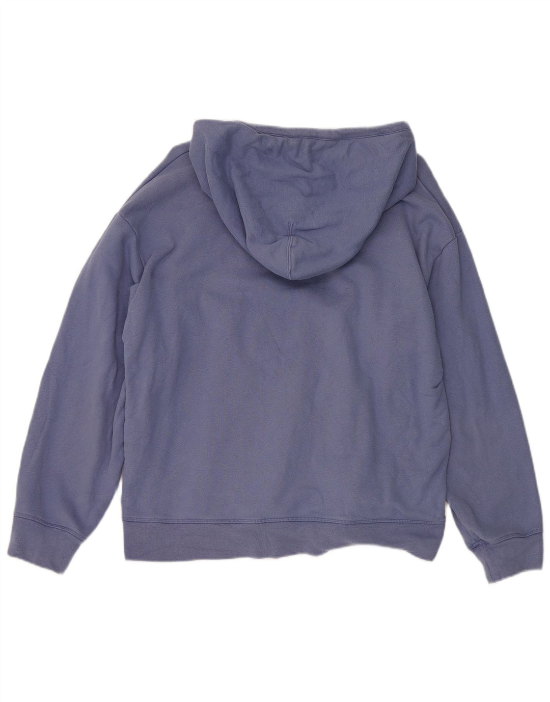 Suéter com capuz feminino LEVI'S UK 16 grande algodão roxo