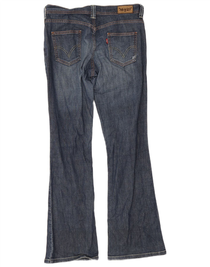 Calça jeans feminina Bootcut Levi's W31 L30 azul algodão