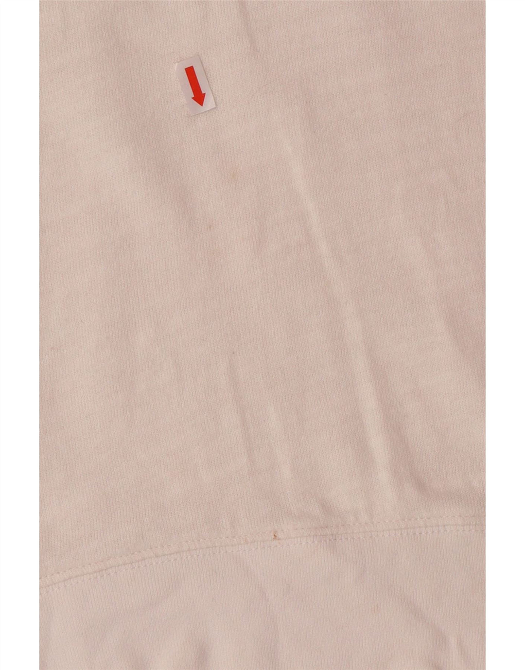 J. CREW Suéter feminino oversized UK 10 pequeno algodão branco