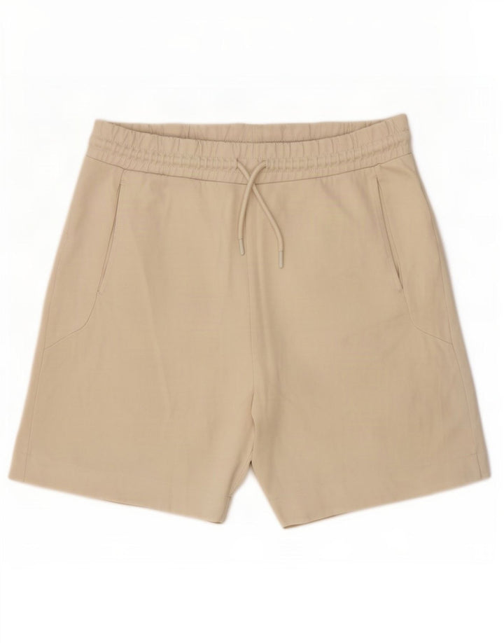 Zara Shorts esportivos masculinos XL algodão bege