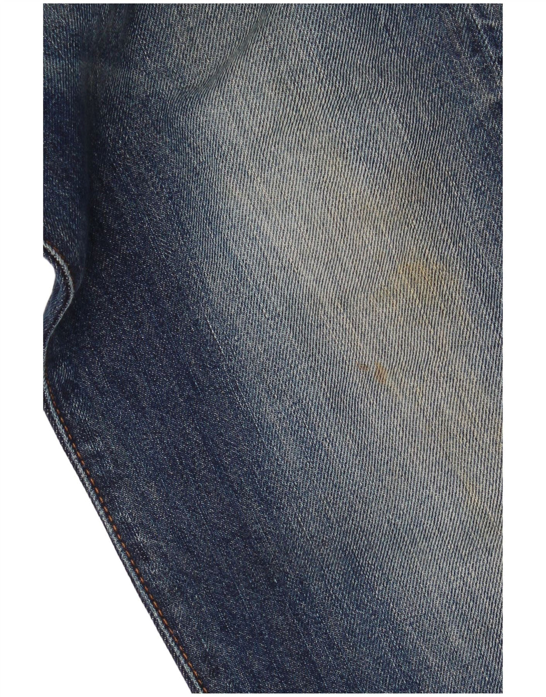 Replay Mens Straight Jeans W31 L32 Azul Algodão