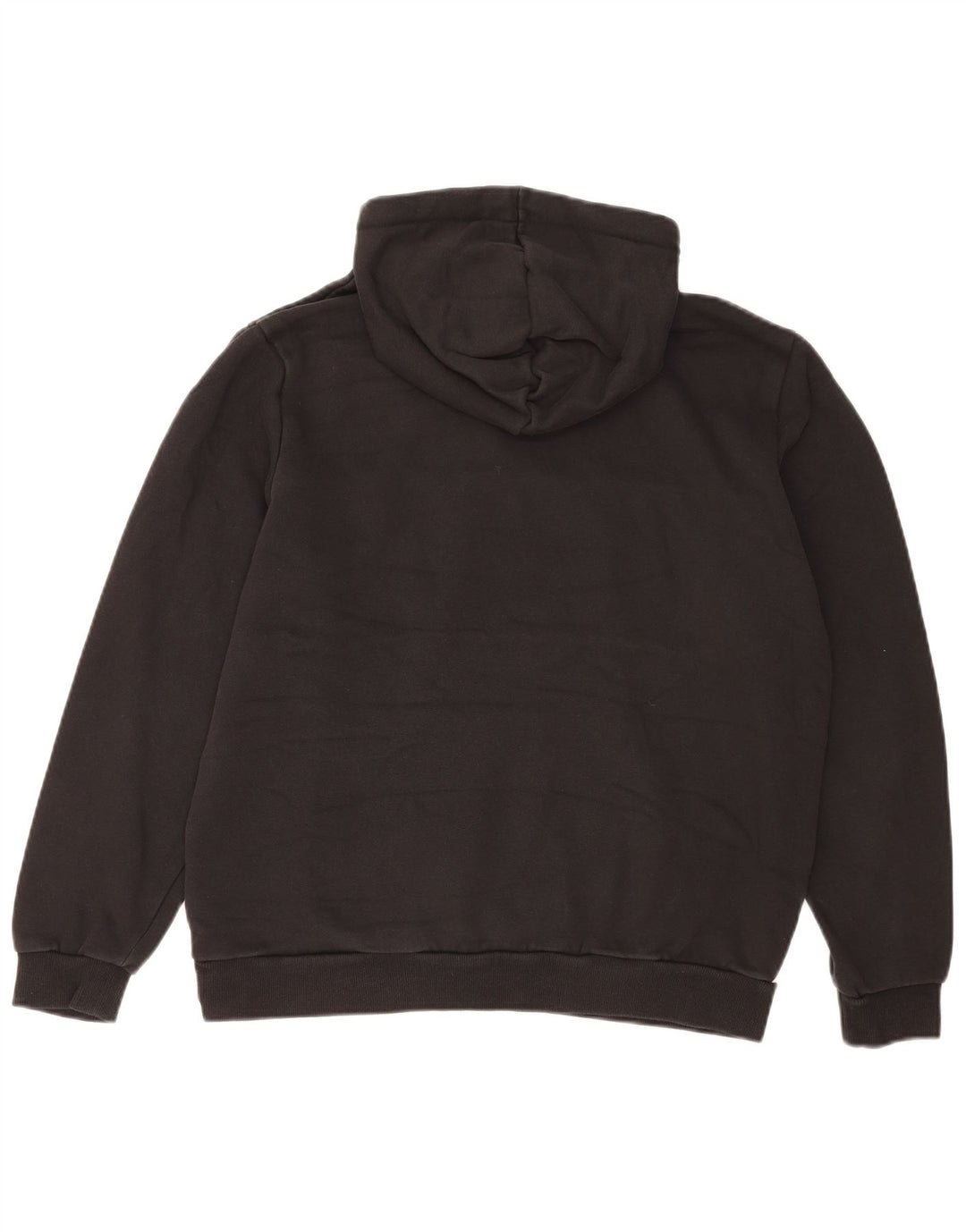 Suéter com capuz gráfico masculino Puma grande preto colorblock poliéster