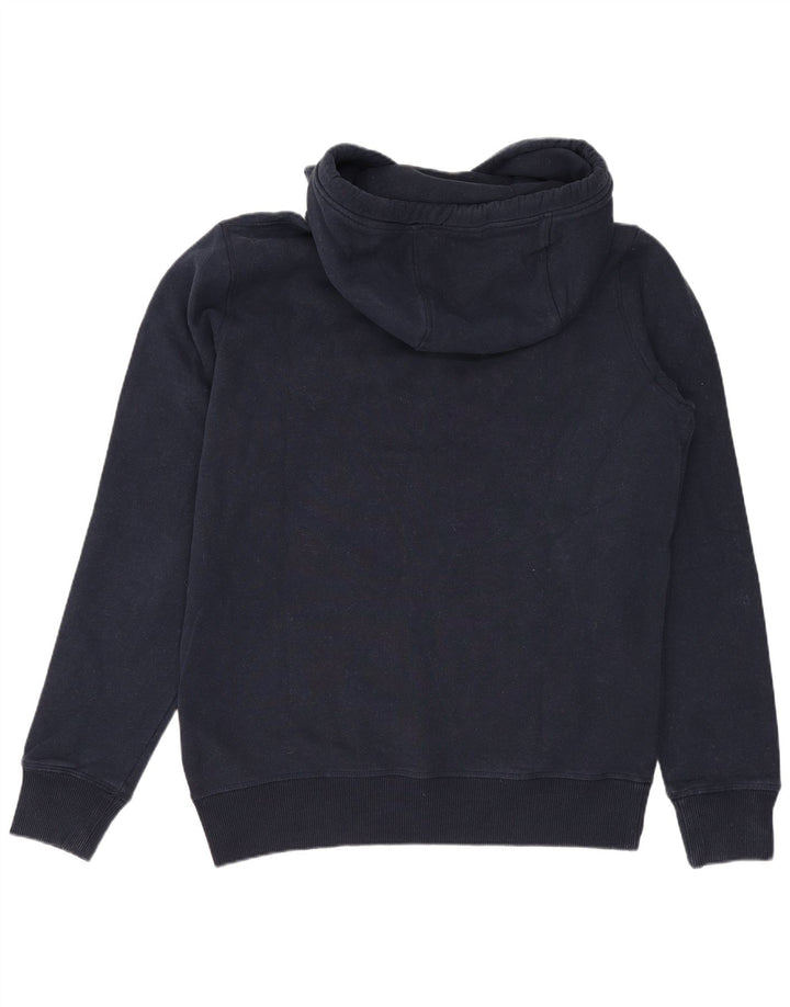 Suéter com capuz gráfico masculino TIMBERLAND médio algodão azul marinho