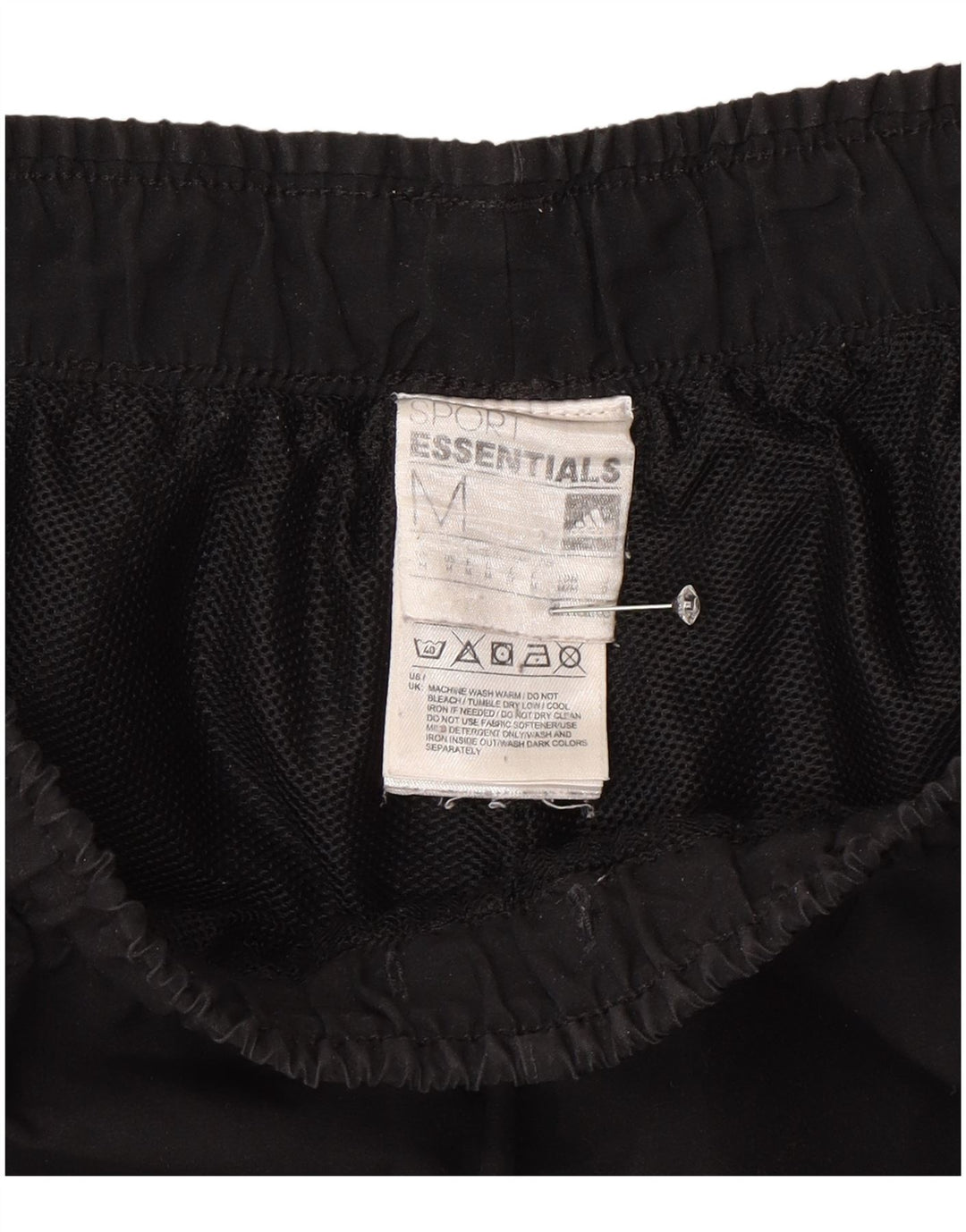 Shorts esportivos masculinos Adidas médio preto poliéster