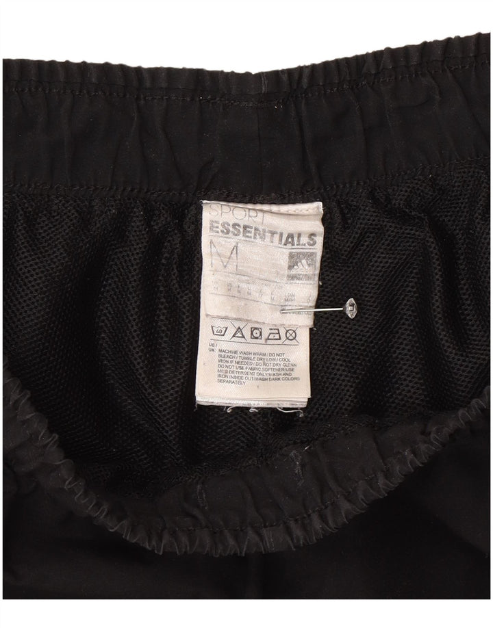 Shorts esportivos masculinos Adidas médio preto poliéster