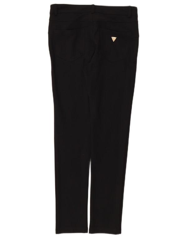 Guess Calça feminina casual slim W28 L27 preta