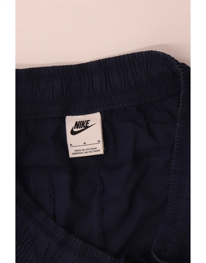 Nike Mens Cargo Shorts Médio W30 Azul Marinho Algodão