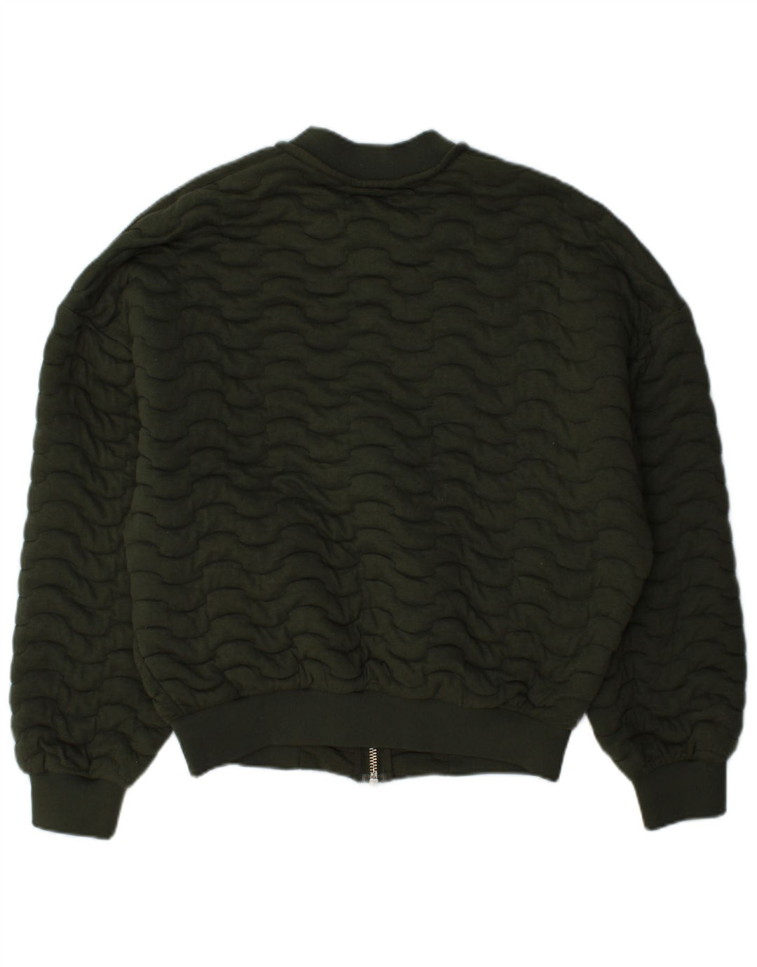 Jaqueta bomber feminina Zara UK 14 médio cáqui