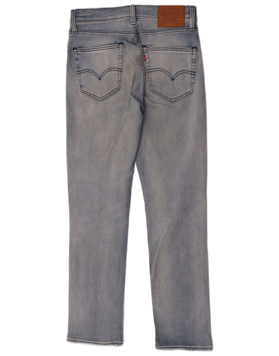 Levi's Masculino 511 Slim Jeans W30 L30 Azul Algodão