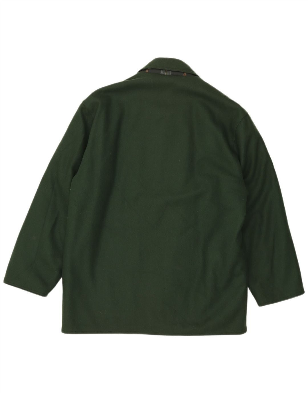Jaqueta masculina reversível Navigare UK 38 lã verde média