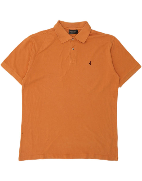 Camisa polo masculina MARLBORO CLASSICS XL laranja algodão