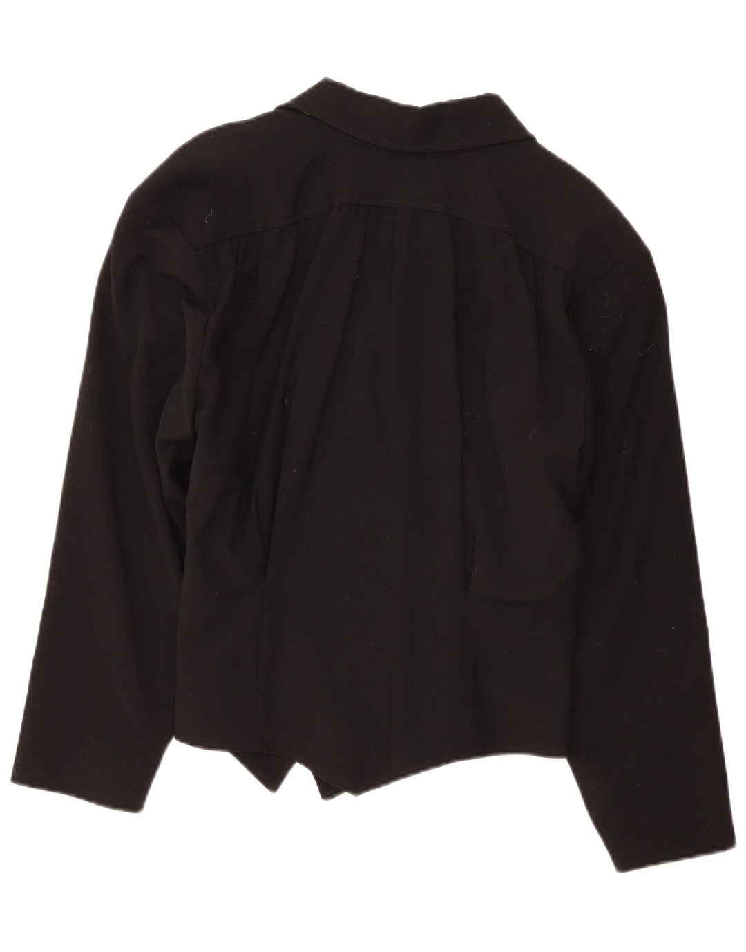 Jaqueta blazer feminina vintage com peito duplo grande UE 36 pequena preta