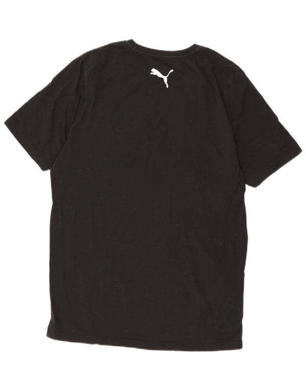 Camiseta masculina Puma grande algodão preto