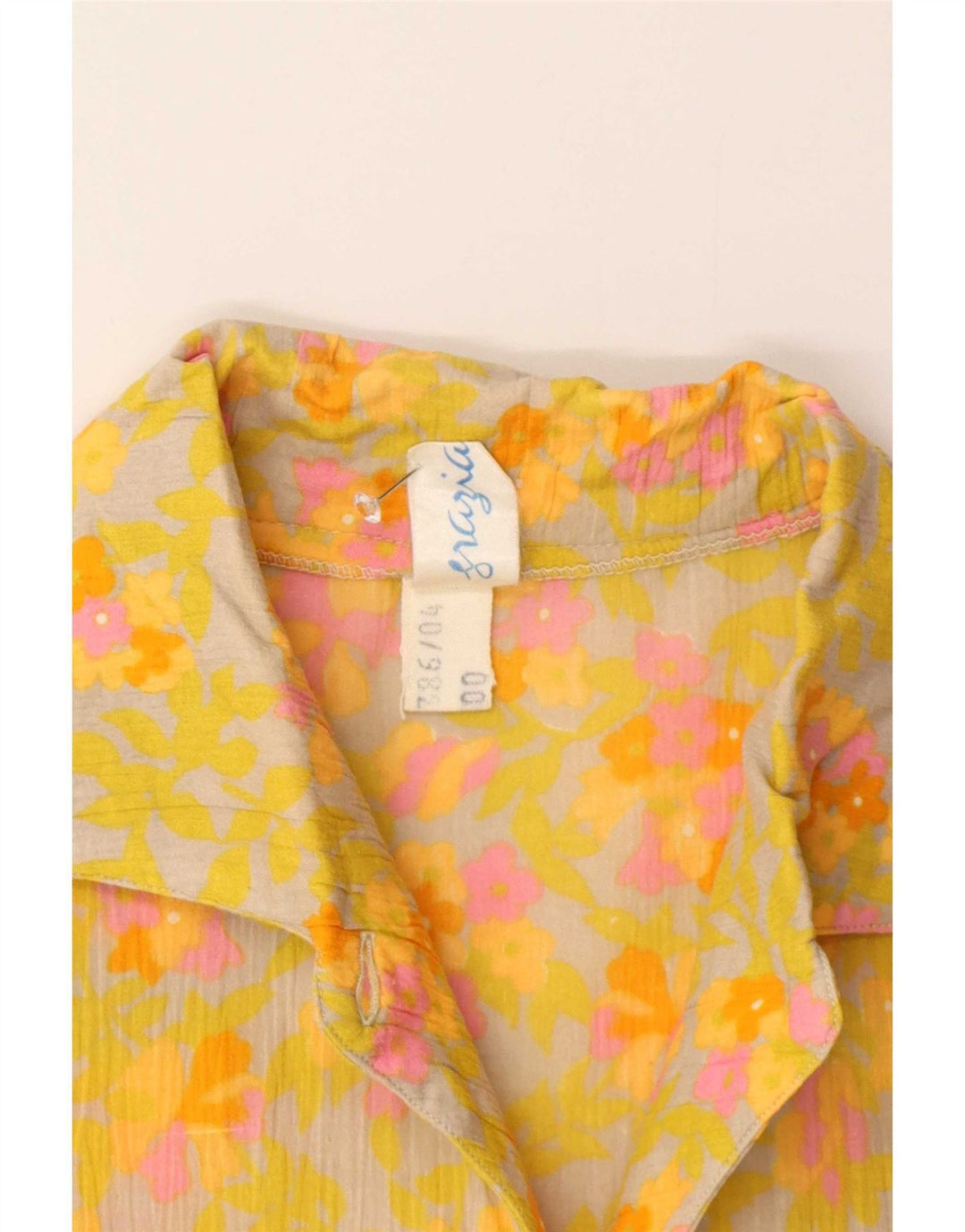 Blusa Camisa Feminina Grazia IT 44 Médio Multicolorido Floral