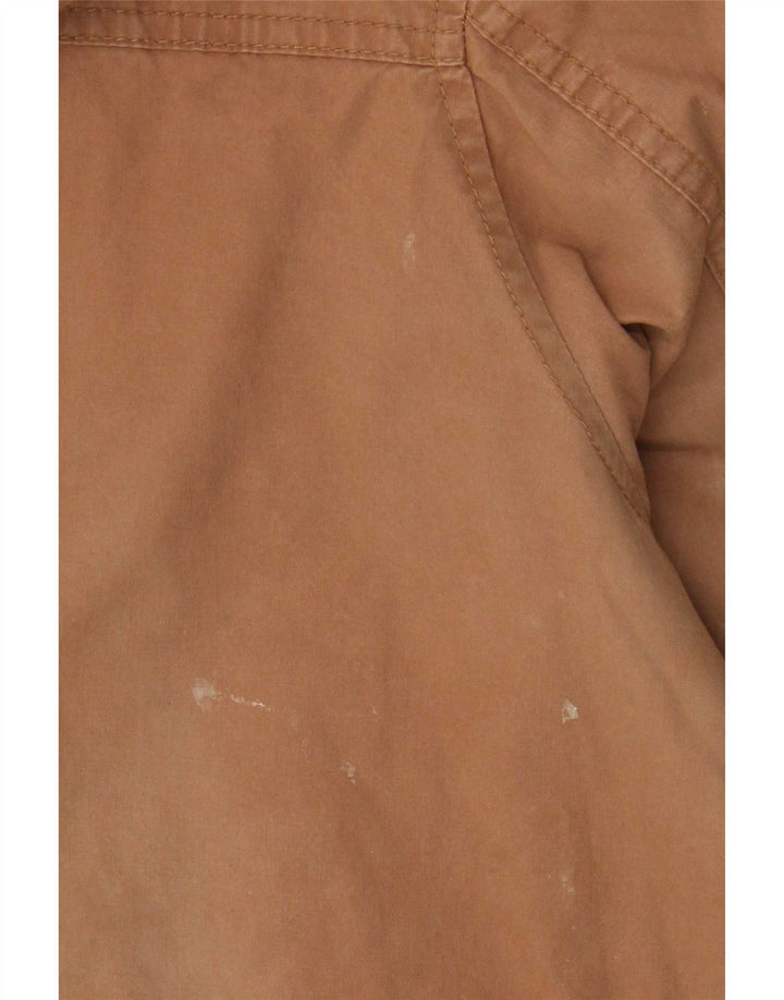 Jaqueta Parka Feminina Fat Face com Capuz Reino Unido 12 Bege Médio