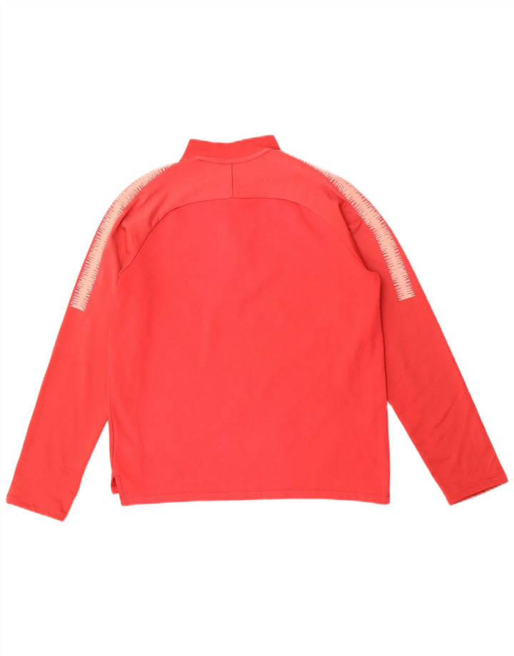 Nike Boys Barcelona Pullover Treino Top 13-14 Anos XL Vermelho Colorblock
