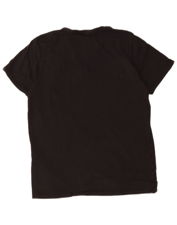Camiseta gráfica masculina Levi's Top médio algodão preto