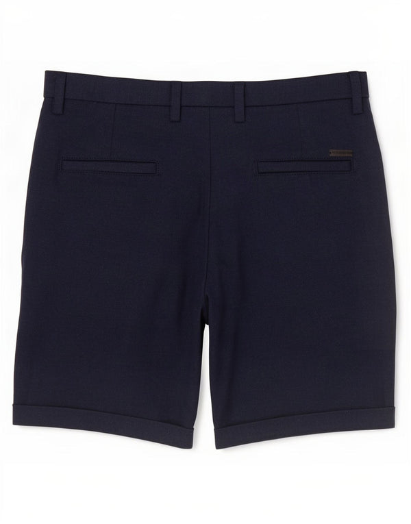 Shorts Chino Masculino Jack & Jones Grande W34 Azul Marinho Poliéster