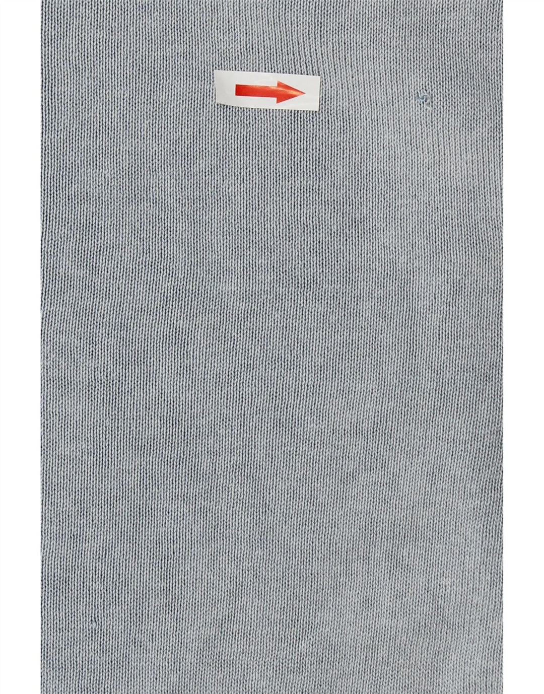 Suéter masculino Jack & Jones com gola canoa de algodão azul médio