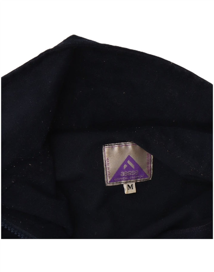 Jaqueta masculina Aesse Anorak UK 38 bloco colorido azul marinho médio