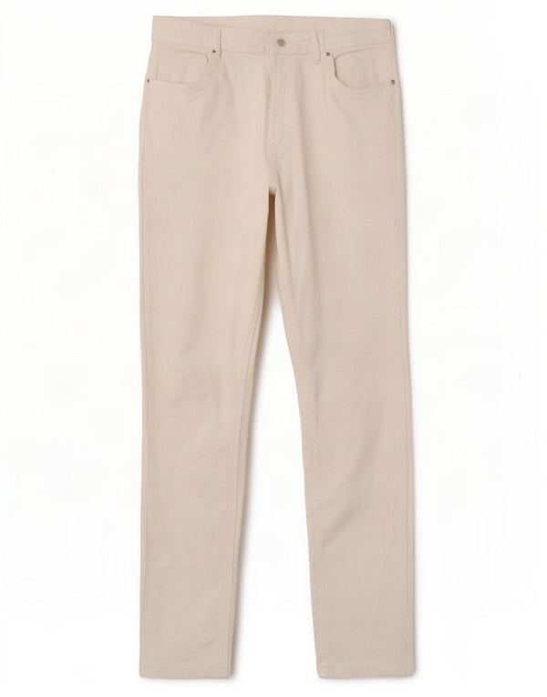 Zara Womens Trafaluc Skinny Jeans EU 42 Grande W32 L27 Off White