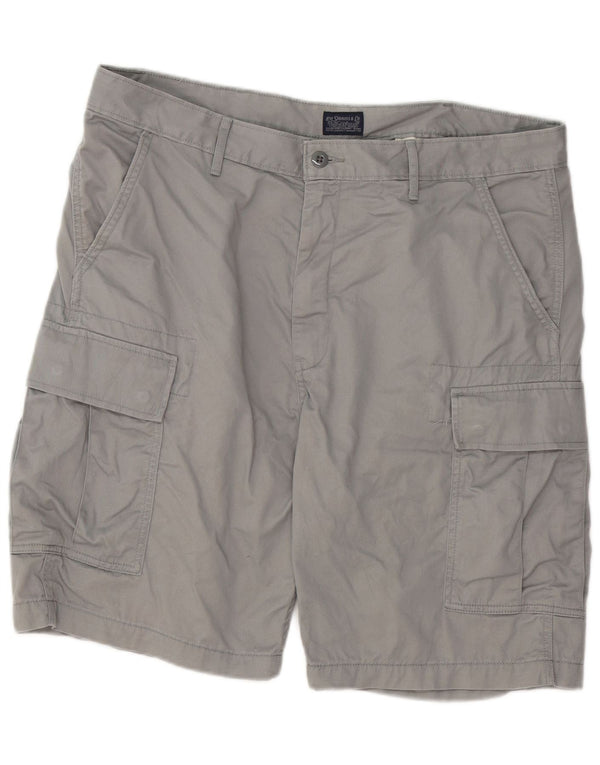 Shorts cargo masculino Levi's W38 XL cinza algodão