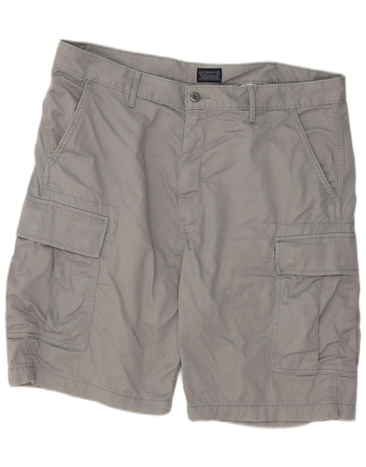 Shorts cargo masculino Levi's W38 XL cinza algodão
