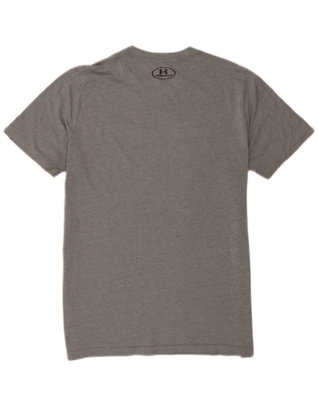 Camiseta masculina Under Armour Heat Gear Graphic cinza médio