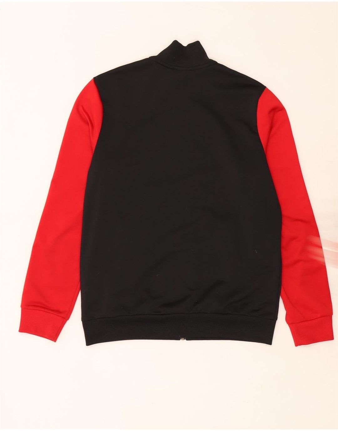 ADIDAS Meninos Treino Top Jaqueta 13-14 Anos Preto Colorblock Poliéster