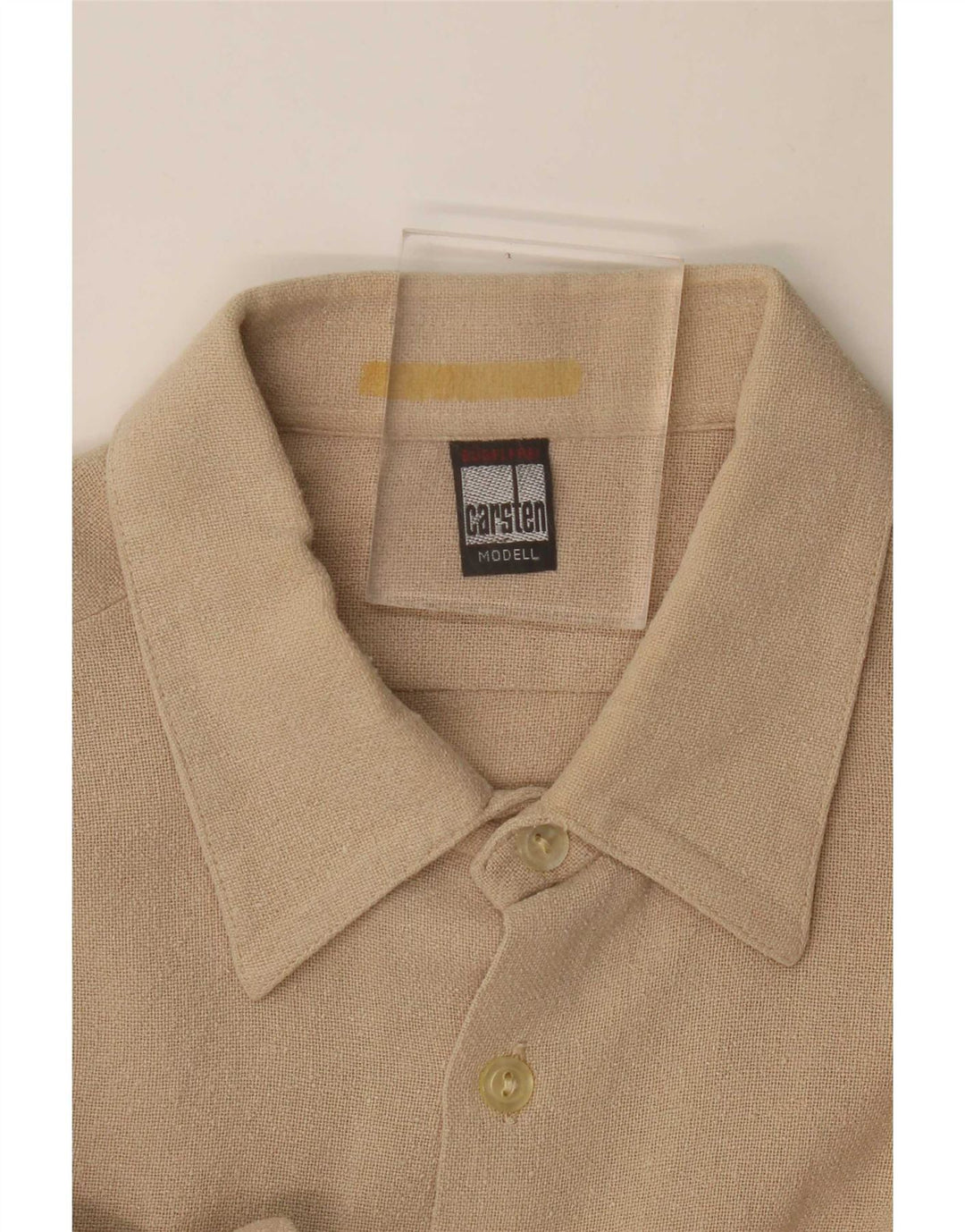 Camisa Vintage Masculina Grande Bege