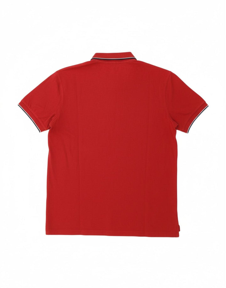 Camisa polo masculina KAPPA 2XL algodão Borgonha