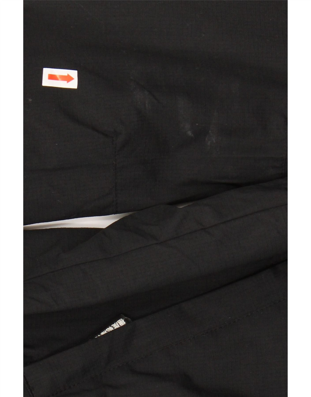 Jaqueta corta-vento feminina SUPERDRY com capuz Reino Unido 12 médio preto nylon