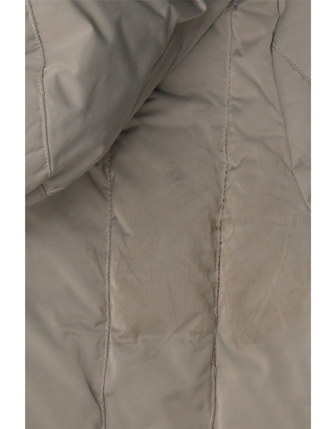Casaco acolchoado com capuz feminino Sergio Tacchini IT 48 XL cinza poliéster