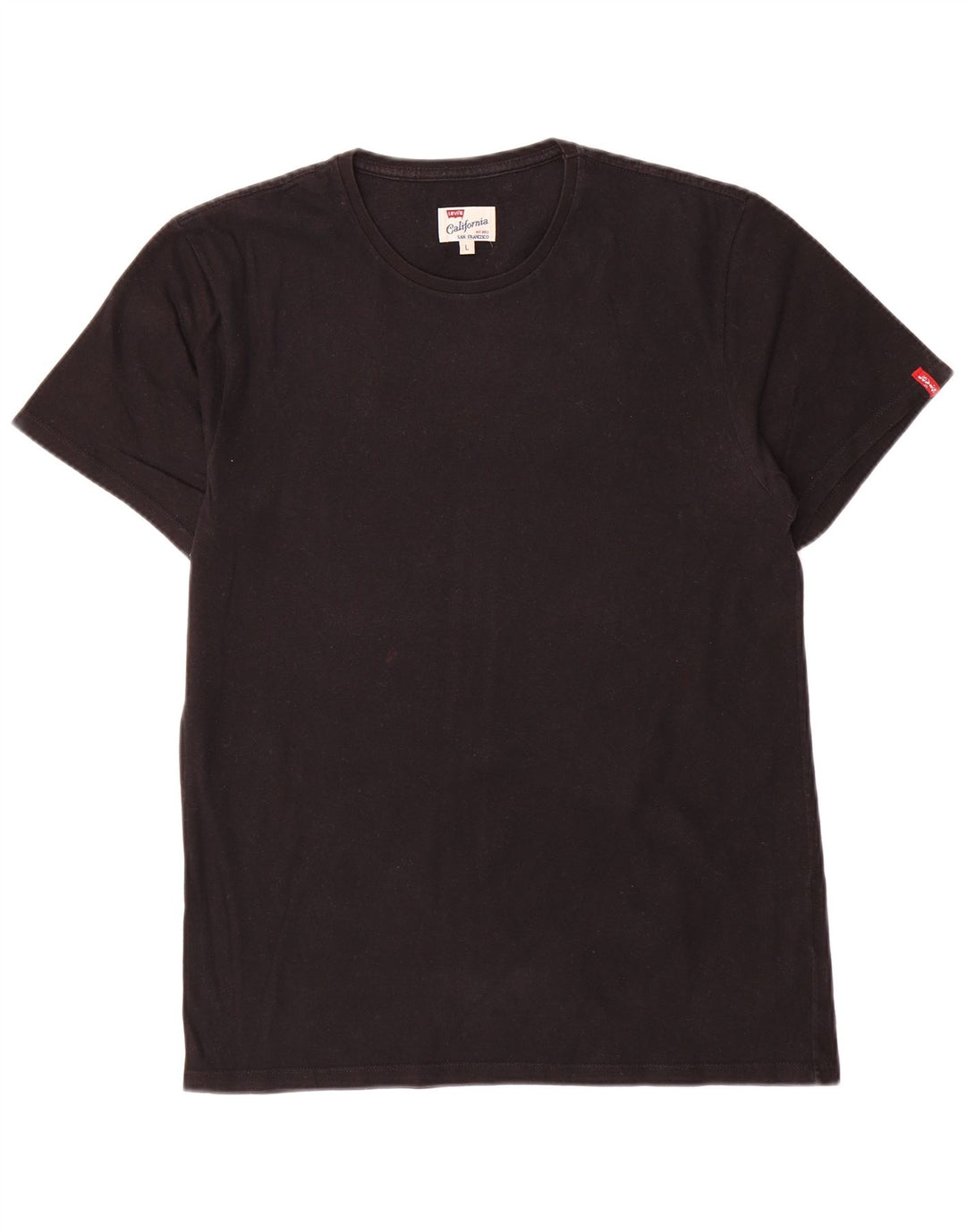 Camiseta masculina Levi's grande algodão preto