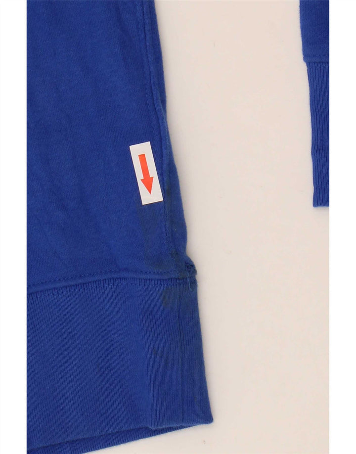 Suéter gráfico feminino Gap UK 14 algodão azul médio