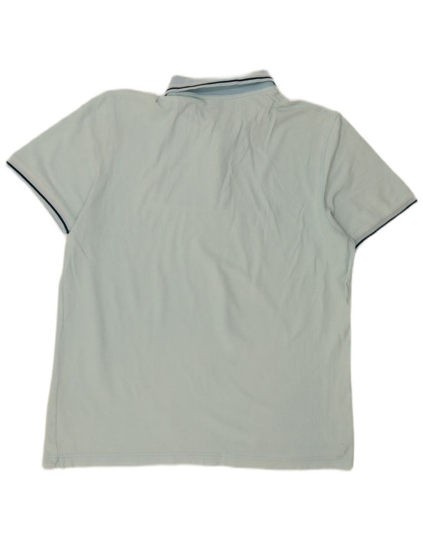 Camisa polo masculina LOTTO 2XL algodão azul