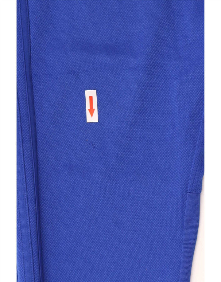 Calças de treino Adidas Boys Slim Fit 13-14 anos azul poliéster