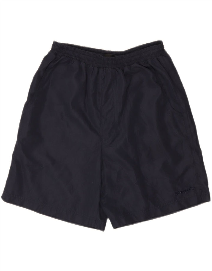 LOTTO Mens Sport Shorts UK 38/40 Poliéster Azul Marinho Médio