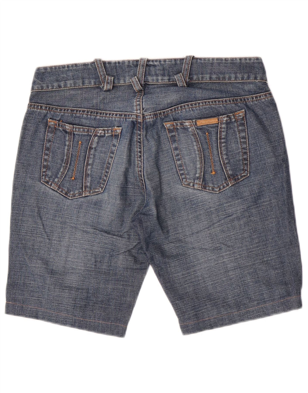 Shorts jeans feminino Fornarina W30 algodão azul médio