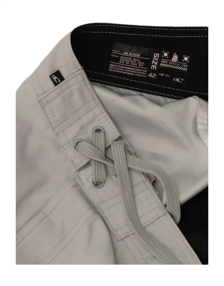 Shorts de natação masculino O'NEILL 2XL cinza colorblock poliéster
