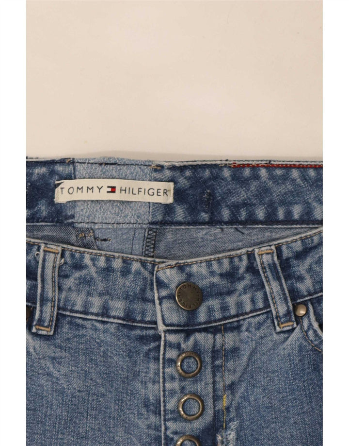 Jeans feminino Tommy Hilfiger Bootcut W30 L31 azul