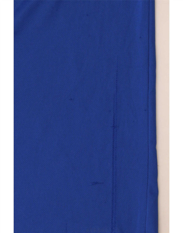 Camiseta Adidas Menino 13-14 Anos Azul Poliéster