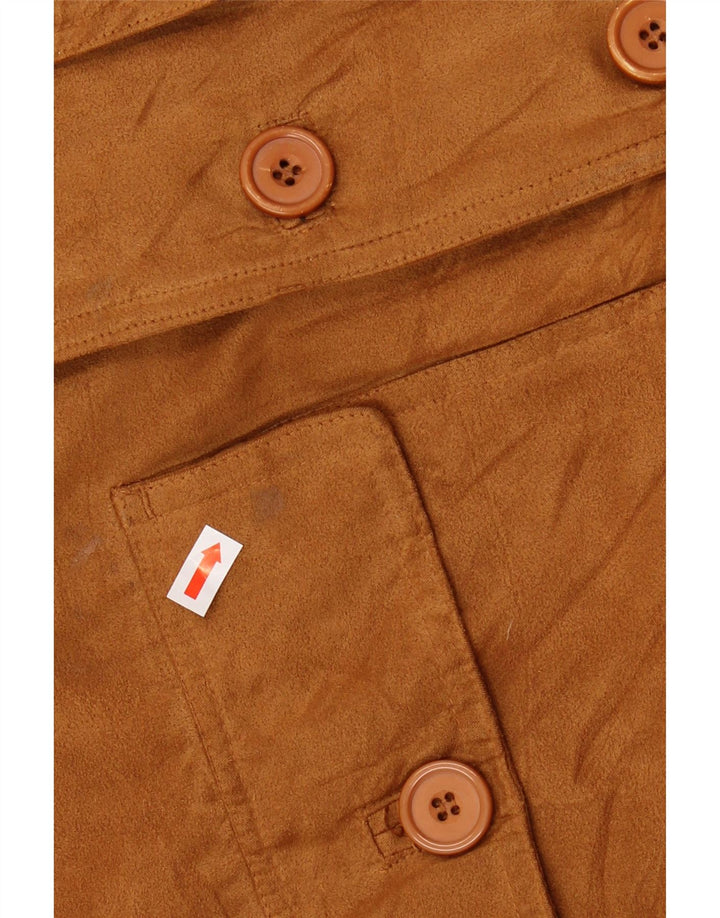 Jaqueta bomber masculina BRUGI UK 42 XL poliéster marrom