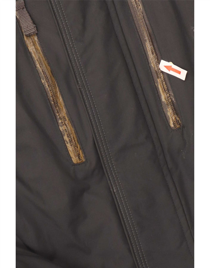 Jaqueta corta-vento masculina Colmar com capuz IT 56 XL cinza poliamida